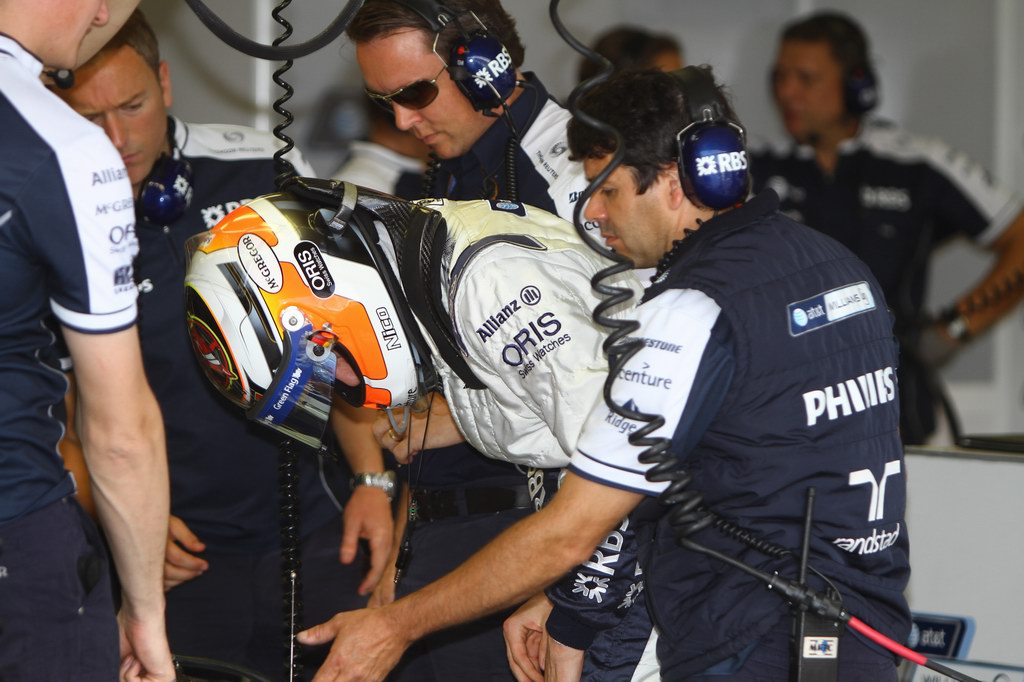 GP Europa, Prove Libere 3, Sabato, Nico Hulkenberg (GER), Williams, FW32 