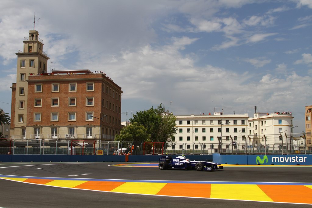 GP Europa, Prove Libere 3, Sabato, Nico Hulkenberg (GER), Williams, FW32 