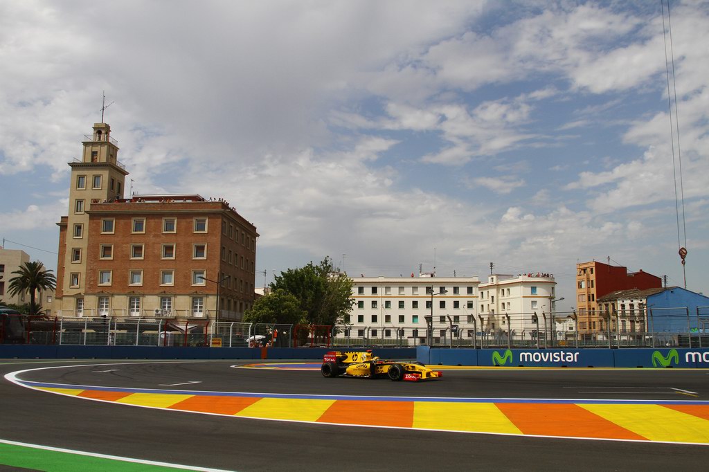 GP Europa, Prove Libere 3, Sabato, Robert Kubica (POL), Renault F1 Team, R30 