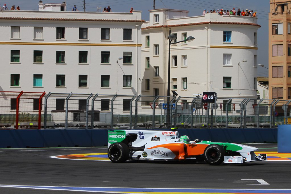 GP Europa, Prove Libere 3, Sabato, Vitantonio Liuzzi (ITA), Force India F1 Team, VJM03 