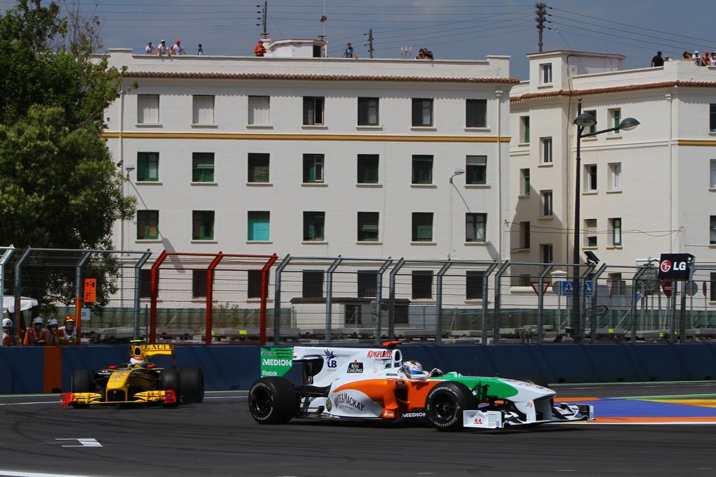 GP Europa, Prove Libere 3, Sabato, Adrian Sutil (GER), Force India F1 Team, VJM03 