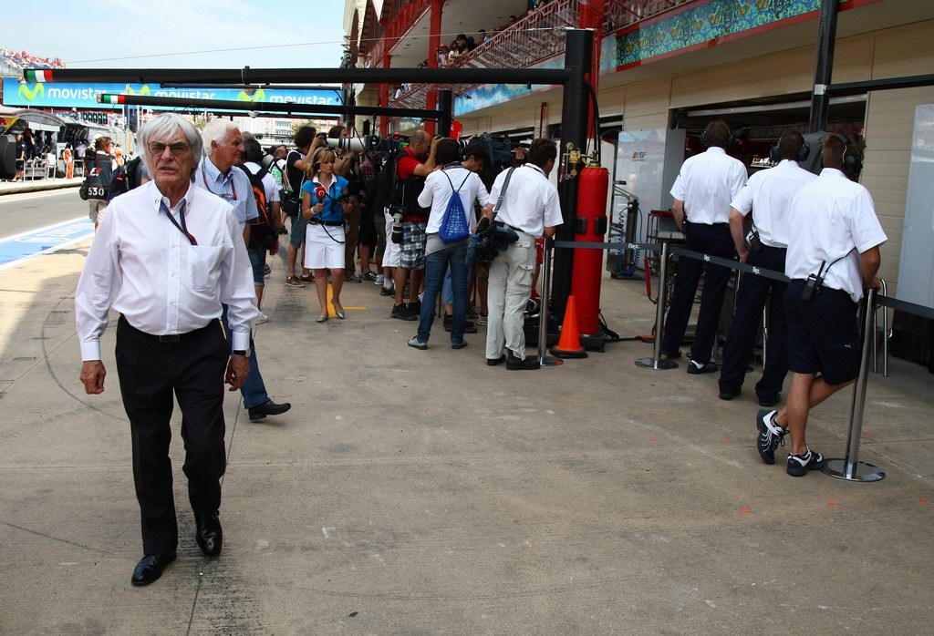 GP Europa, Prove Libere 3, Sabato, Bernie Ecclestone (GBR), President e CEO of Formula One Management  