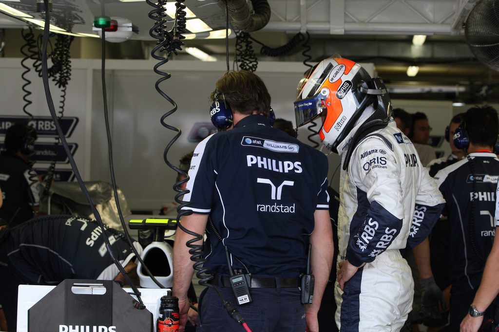 GP Europa, Prove Libere 3, Sabato, Nico Hulkenberg (GER), Williams, FW32 