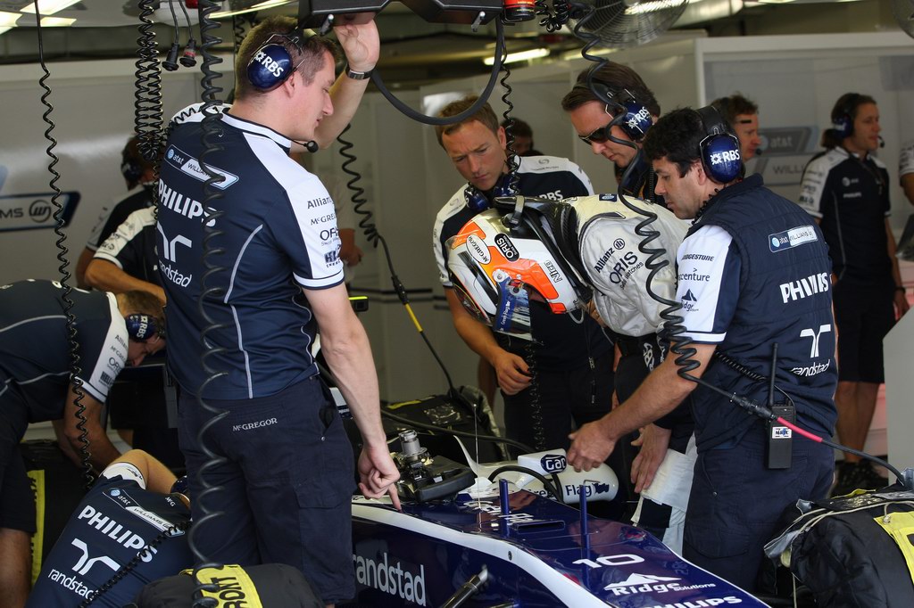 GP Europa, Prove Libere 3, Sabato, Nico Hulkenberg (GER), Williams, FW32 