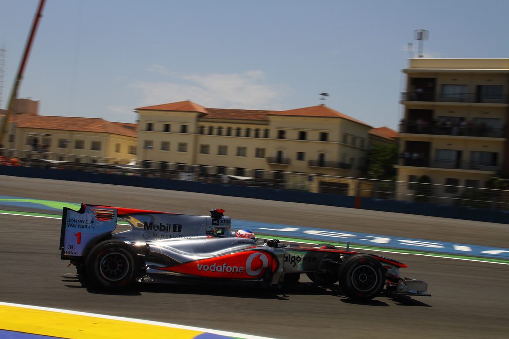 GP Europa, Qualifiche, Jenson Button (GBR), McLaren  Mercedes, MP4-25 