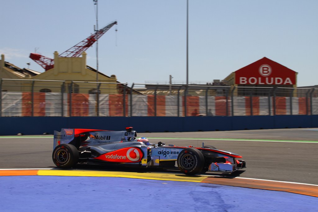 GP Europa, Qualifiche, Jenson Button (GBR), McLaren  Mercedes, MP4-25 