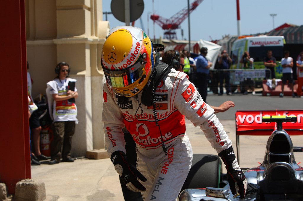 GP Europa, Qualifiche, Lewis Hamilton (GBR), McLaren  Mercedes, MP4-25 