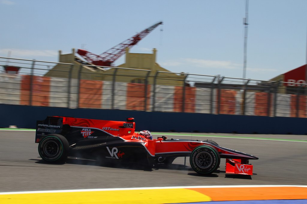 GP Europa, Qualifiche, Timo Glock (GER), Virgin Racing, VR-01  