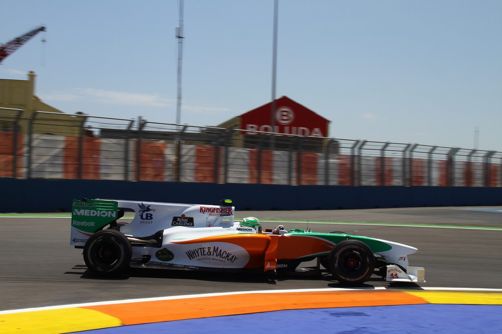 GP Europa, Qualifiche, Vitantonio Liuzzi (ITA), Force India F1 Team, VJM03 