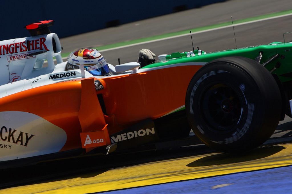 GP Europa, Qualifiche, Adrian Sutil (GER), Force India F1 Team, VJM03 