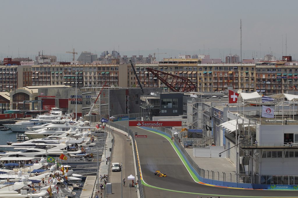 GP Europa, Qualifiche, Vitaly Petrov (RUS), Renault F1 Team, R30 