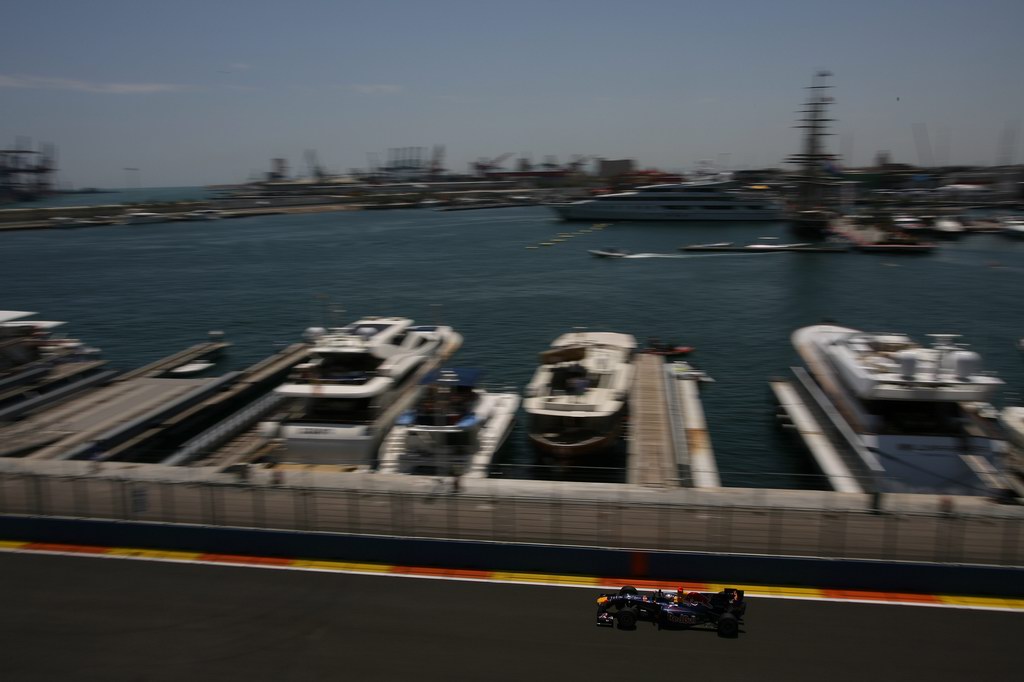 GP Europa, Qualifiche, Sebastian Vettel (GER), Red Bull Racing, RB6 pole position 