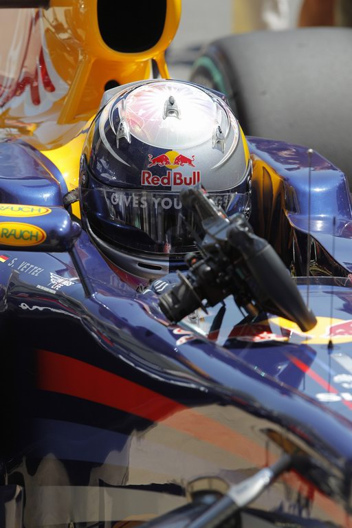 GP Europa, Qualifiche, Sebastian Vettel (GER), Red Bull Racing, RB6 pole position 