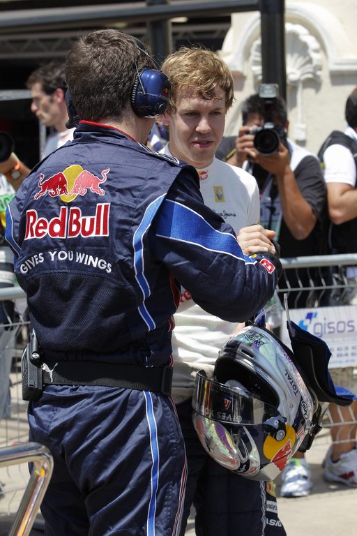 GP Europa, Qualifiche, Sebastian Vettel (GER), Red Bull Racing, RB6 pole position 