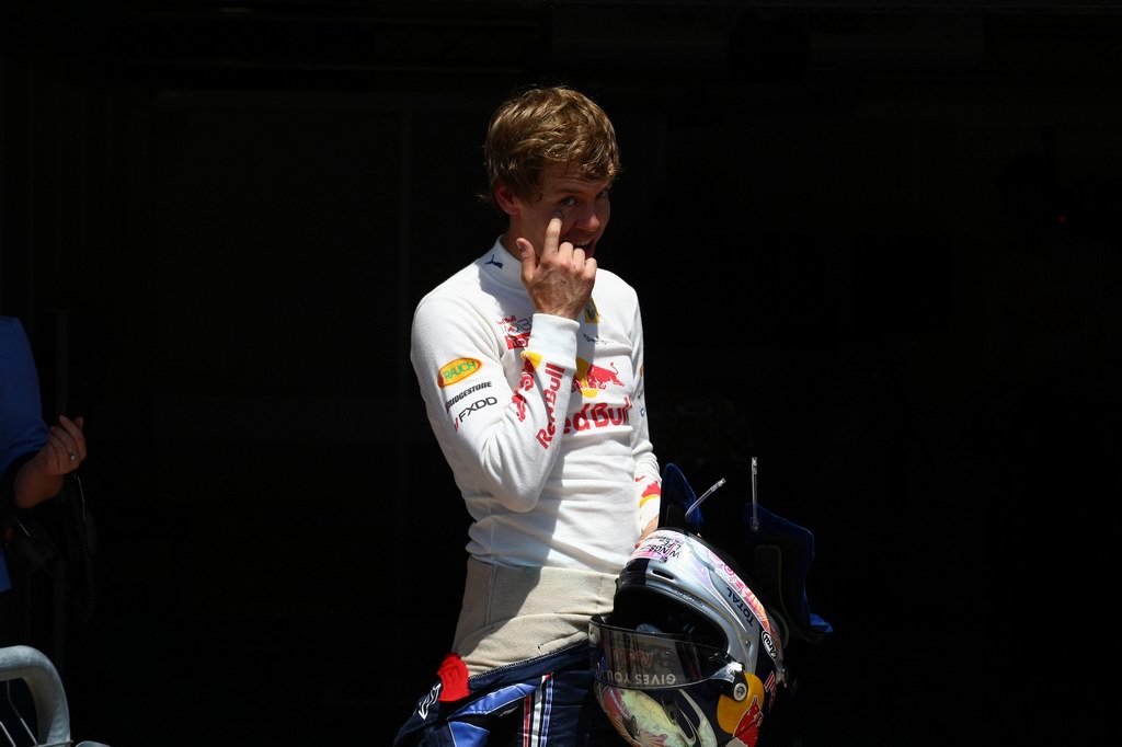 GP Europa, Qualifiche, Sebastian Vettel (GER), Red Bull Racing, RB6 pole position 