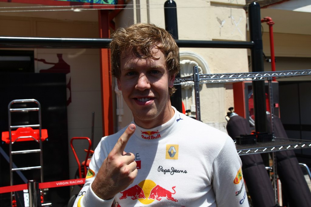 GP Europa, Qualifiche, Sebastian Vettel (GER), Red Bull Racing, RB6 pole position 