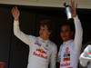 GP Europa, Qualifiche, Sebastian Vettel (GER), Red Bull Racing, RB6 e Lewis Hamilton (GBR), McLaren  Mercedes, MP4-25 