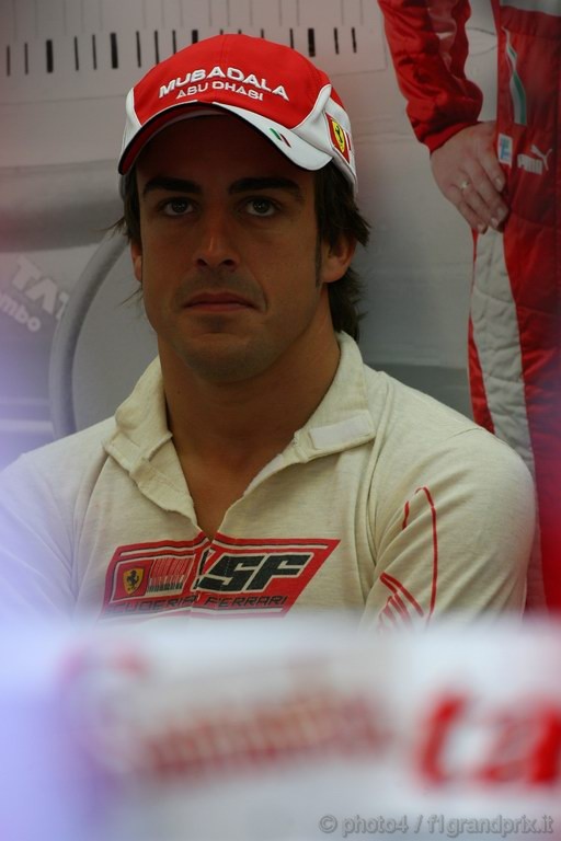 GP Europa, Prove Libere 1, Venerdi', Fernando Alonso (ESP), Ferrari, F10 