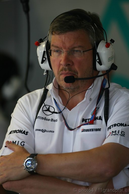 GP Europa, Prove Libere 1, Venerdi', Ross Brawn (GBR), Team Principal, Mercedes GP 