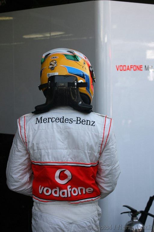 GP Europa, Prove Libere 1, Venerdi', Lewis Hamilton (GBR), McLaren  Mercedes, MP4-25 