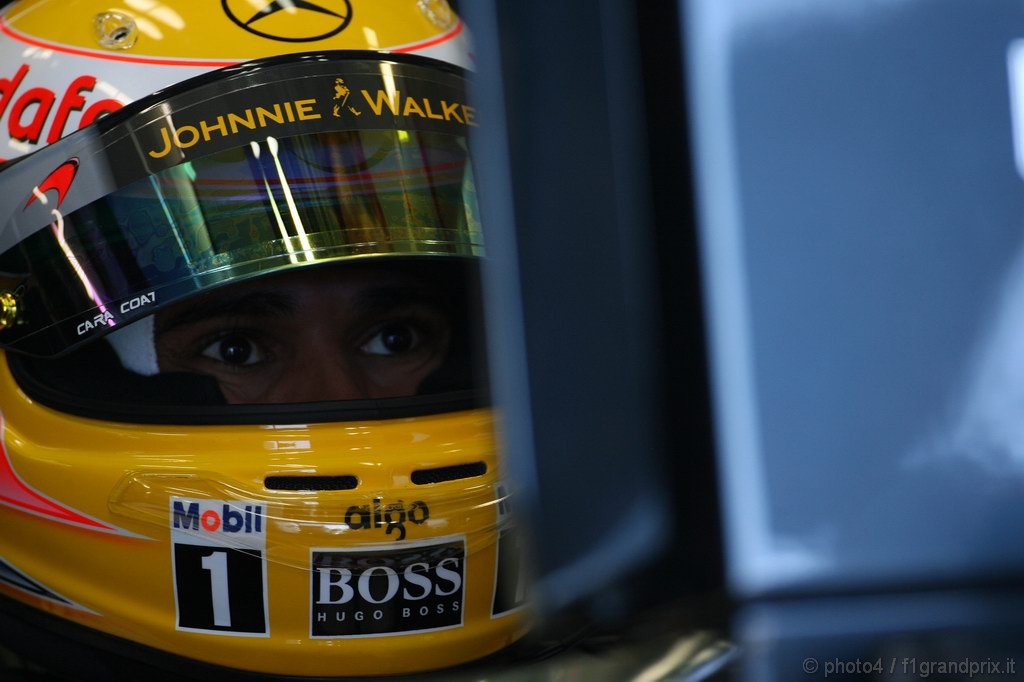 GP Europa, Prove Libere 1, Venerdi', Lewis Hamilton (GBR), McLaren  Mercedes, MP4-25 