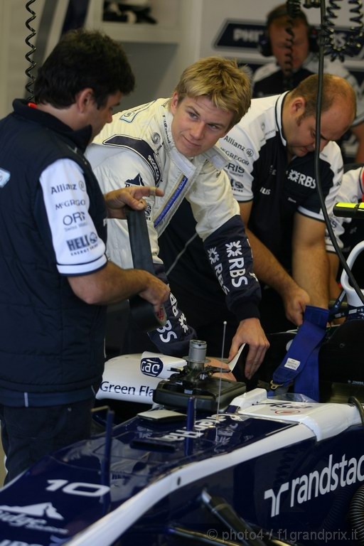 GP Europa, Prove Libere 1, Venerdi', Nico Hulkenberg (GER), Williams, FW32 