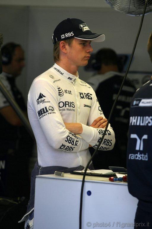GP Europa, Prove Libere 1, Venerdi', Nico Hulkenberg (GER), Williams, FW32 