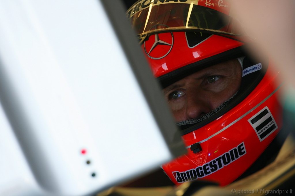 GP Europa, Prove Libere 1, Venerdi', Michael Schumacher (GER), Mercedes GP  F1 Team, MGP W01 