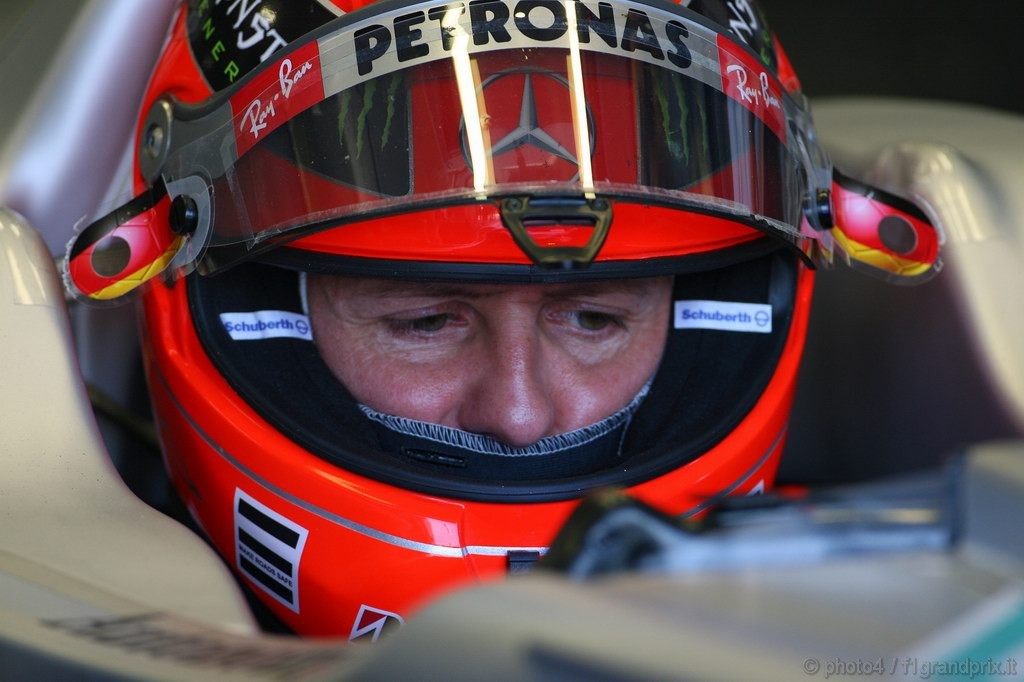 GP Europa, Prove Libere 1, Venerdi', Michael Schumacher (GER), Mercedes GP  F1 Team, MGP W01 