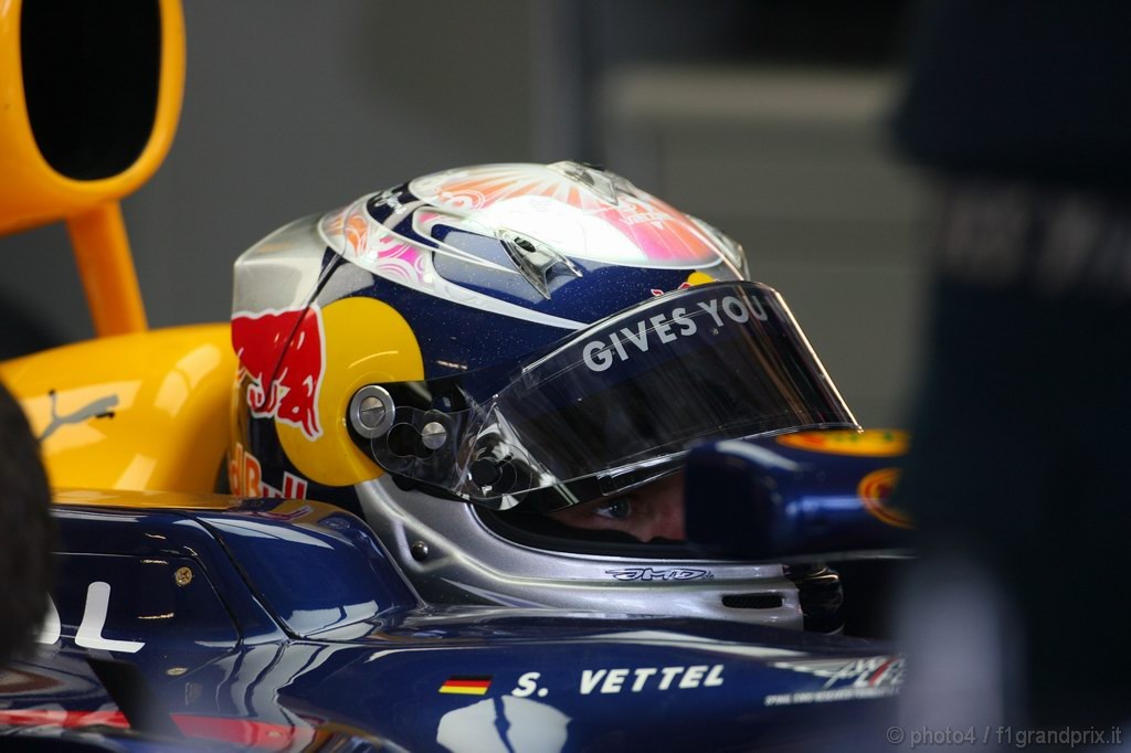 GP Europa, Prove Libere 1, Venerdi', Sebastian Vettel (GER), Red Bull Racing, RB6 