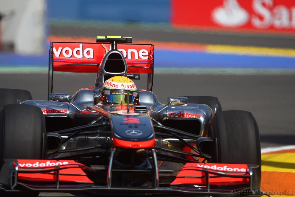 GP Europa, Prove Libere 1, Venerdi', Lewis Hamilton (GBR), McLaren  Mercedes, MP4-25 