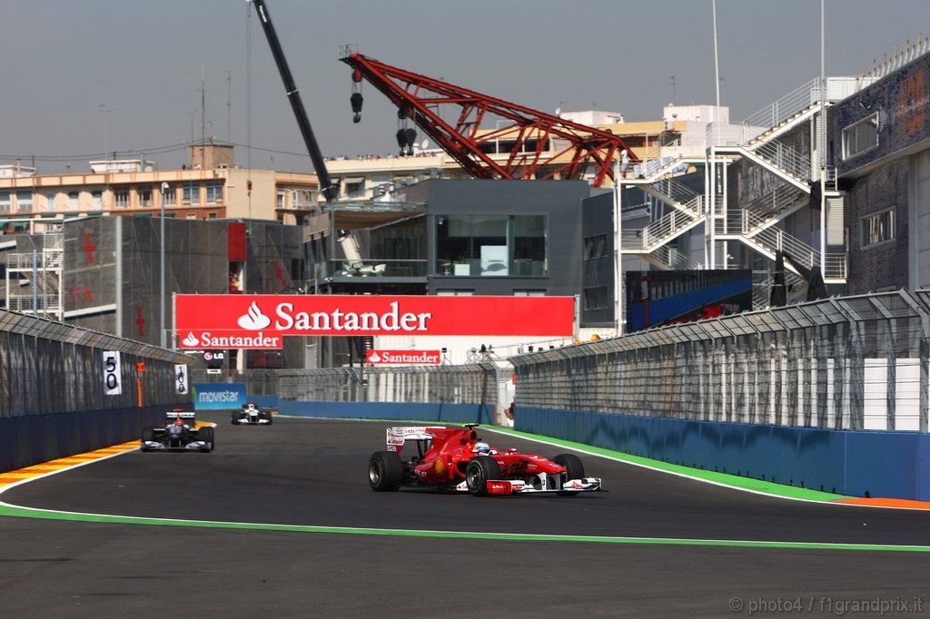 GP Europa, Prove Libere 1, Venerdi', Fernando Alonso (ESP), Ferrari, F10 