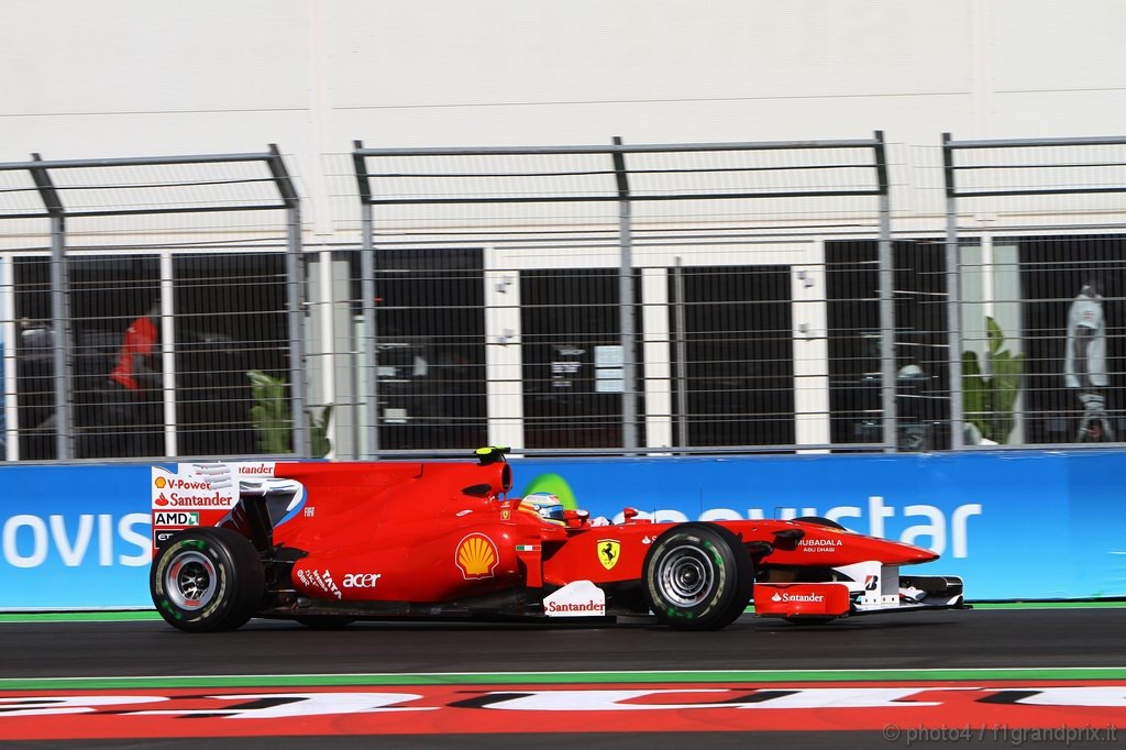 GP Europa, Prove Libere 1, Venerdi', Fernando Alonso (ESP), Ferrari, F10 