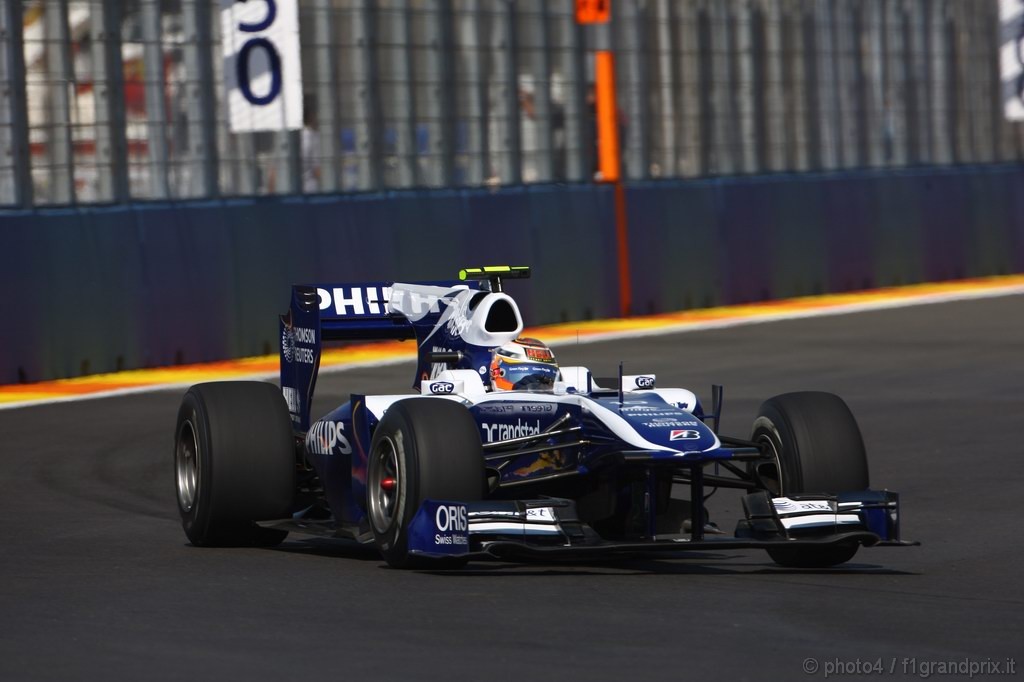 GP Europa, Prove Libere 1, Venerdi', Nico Hulkenberg (GER), Williams, FW32 