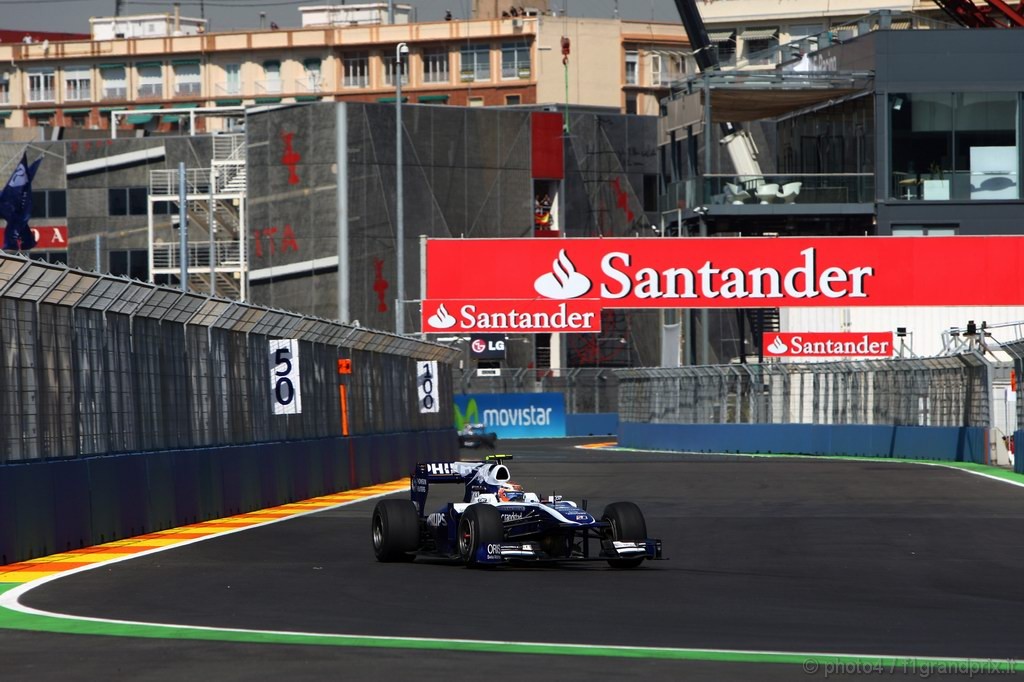 GP Europa, Prove Libere 1, Venerdi', Nico Hulkenberg (GER), Williams, FW32 