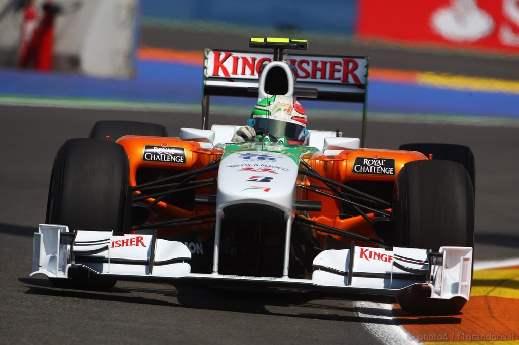 GP Europa, Prove Libere 1, Venerdi', Vitantonio Liuzzi (ITA), Force India F1 Team, VJM03 