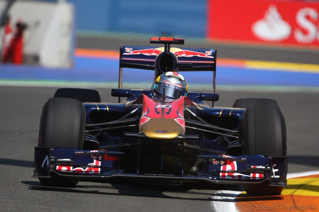 GP Europa, Prove Libere 1, Venerdi', Sébastien Buemi (SUI), Scuderia Toro Rosso, STR5 