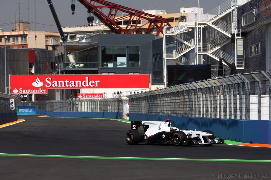 GP Europa, Prove Libere 1, Venerdi', Pedro de la Rosa (ESP), BMW Sauber F1 Team, C29 