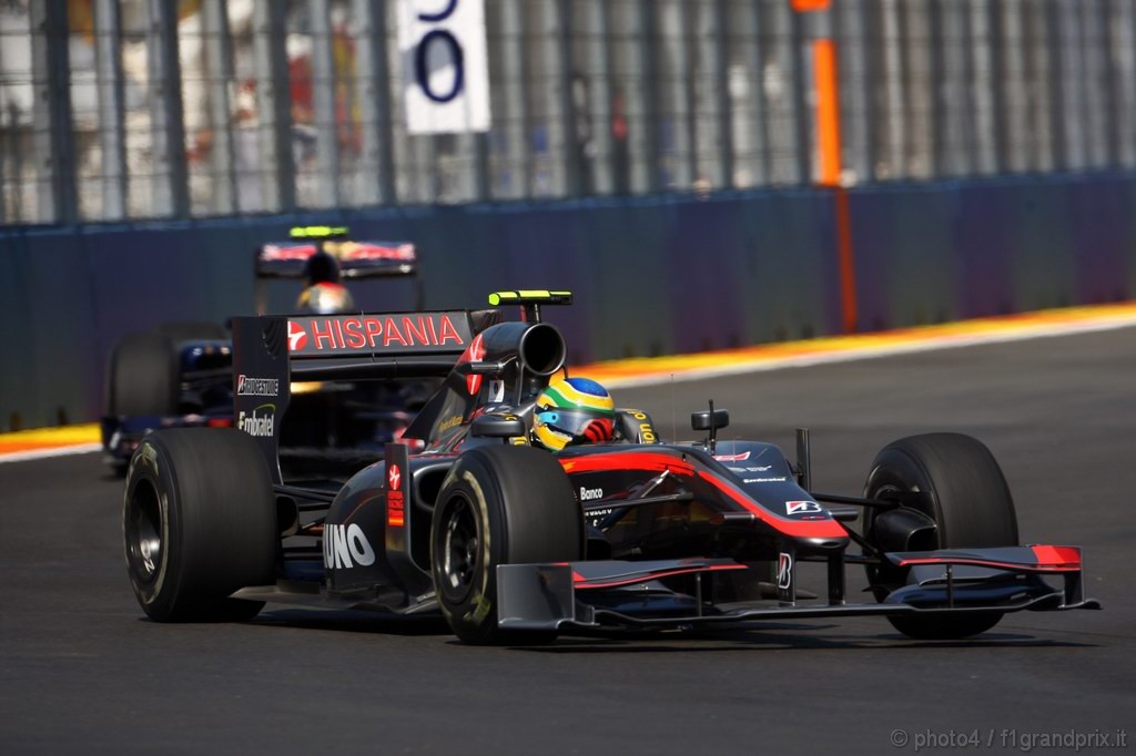 GP Europa, Prove Libere 1, Venerdi', Bruno Senna (BRA), Hispania Racing F1 Team (HRT), F110 
