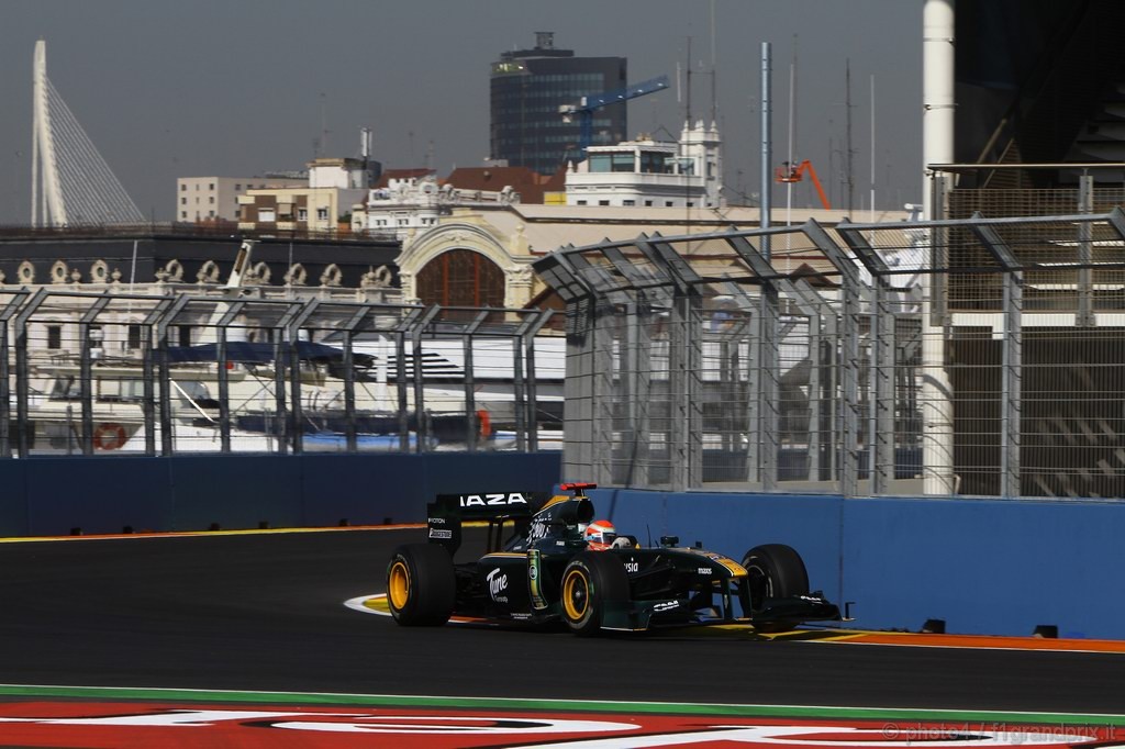 GP Europa, Prove Libere 1, Venerdi', Jarno Trulli (ITA), Lotus Racing, T127 