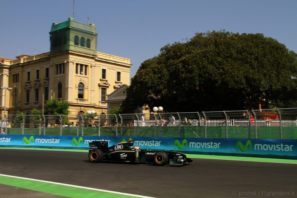 GP Europa, Prove Libere 1, Venerdi', Jarno Trulli (ITA), Lotus Racing, T127 