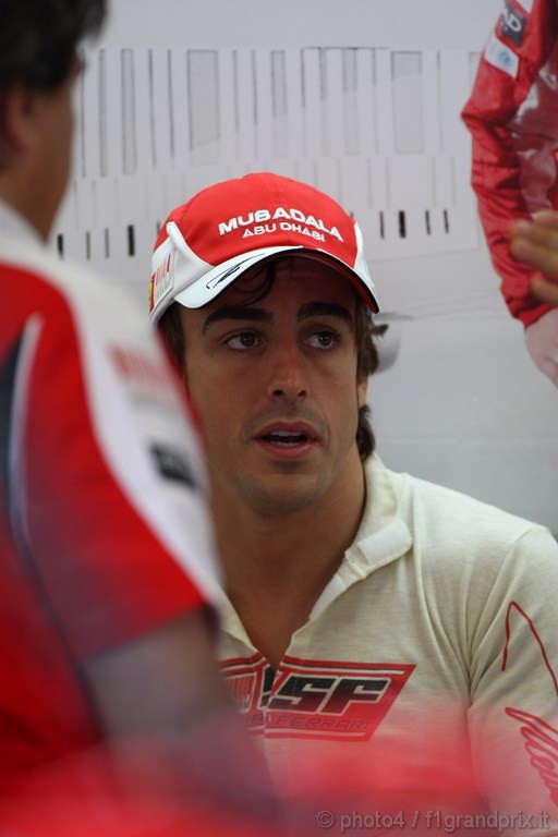 GP Europa, Prove Libere 1, Venerdi', Fernando Alonso (ESP), Ferrari, F10 