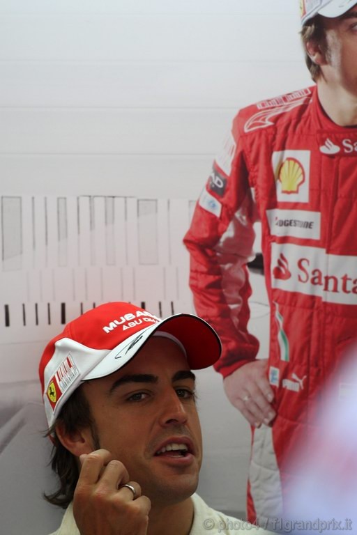 GP Europa, Prove Libere 1, Venerdi', Fernando Alonso (ESP), Ferrari, F10 