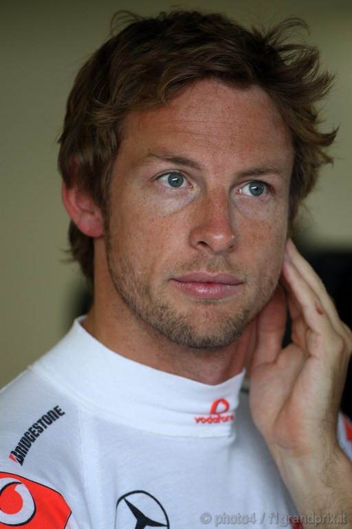 GP Europa, Prove Libere 1, Venerdi', Jenson Button (GBR), McLaren  Mercedes, MP4-25 