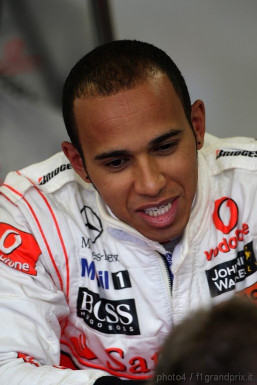 GP Europa, Prove Libere 1, Venerdi', Lewis Hamilton (GBR), McLaren  Mercedes, MP4-25 