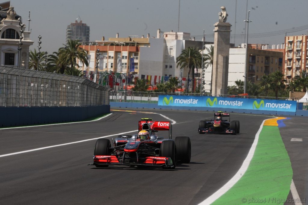 GP Europa, Prove Libere 1, Venerdi', Lewis Hamilton (GBR), McLaren  Mercedes, MP4-25 