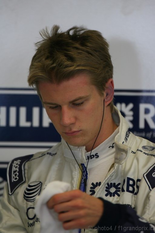 GP Europa, Prove Libere 1, Venerdi', Nico Hulkenberg (GER), Williams, FW32 