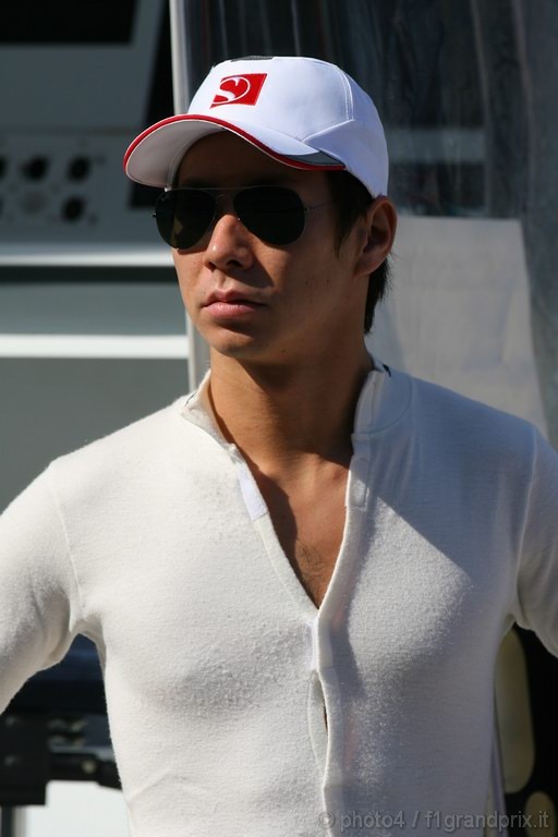 GP Europa, Prove Libere 1, Venerdi', Kamui Kobayashi (JAP), BMW Sauber F1 Team, C29 