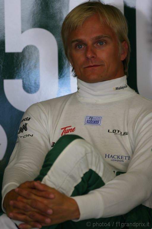 GP Europa, Prove Libere 1, Venerdi', Heikki Kovalainen (FIN), Lotus Racing, T127 