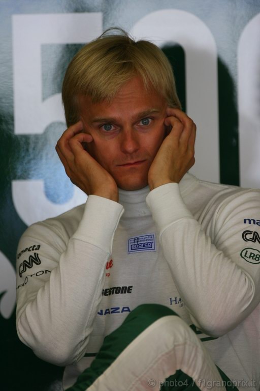GP Europa, Prove Libere 1, Venerdi', Heikki Kovalainen (FIN), Lotus Racing, T127 